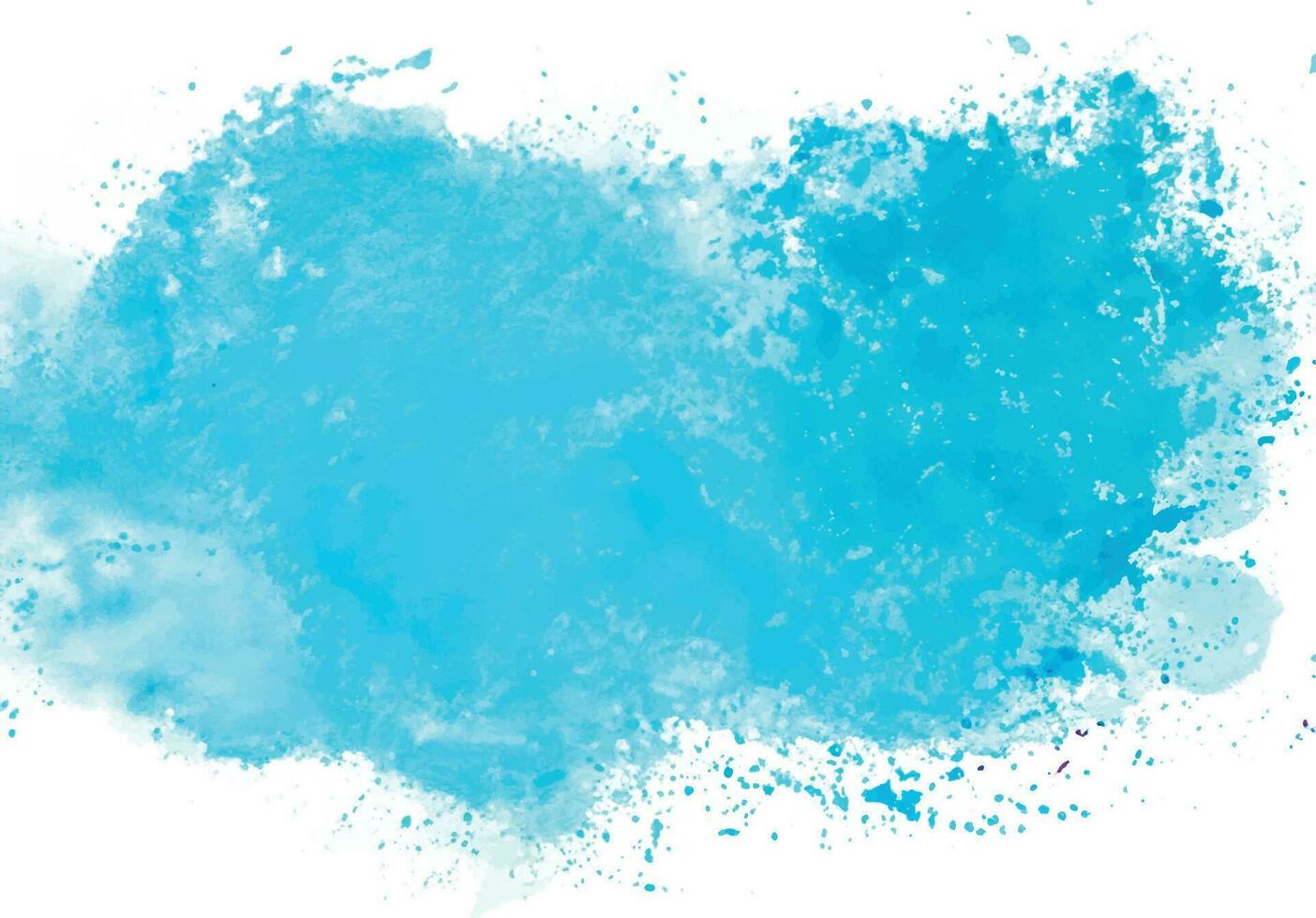 Watercolor splash stain background vector