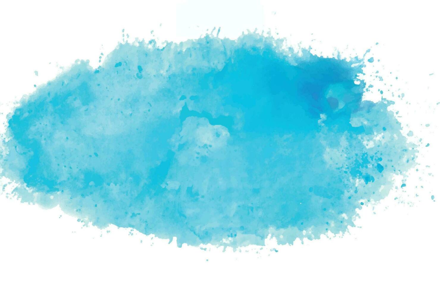 Watercolor splash stain background vector