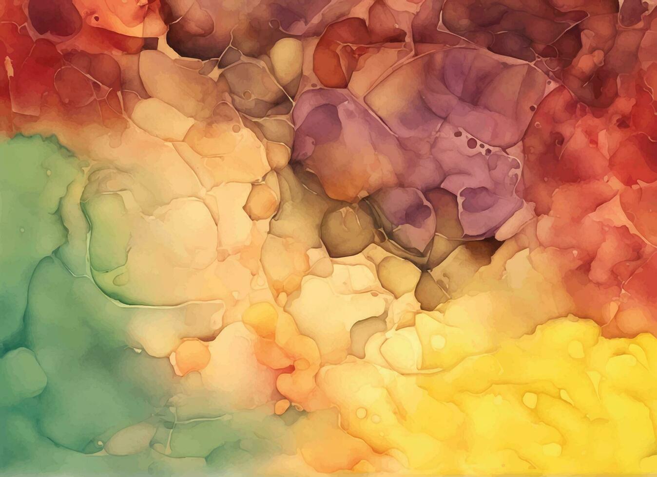 Watercolor stains abstract background vector