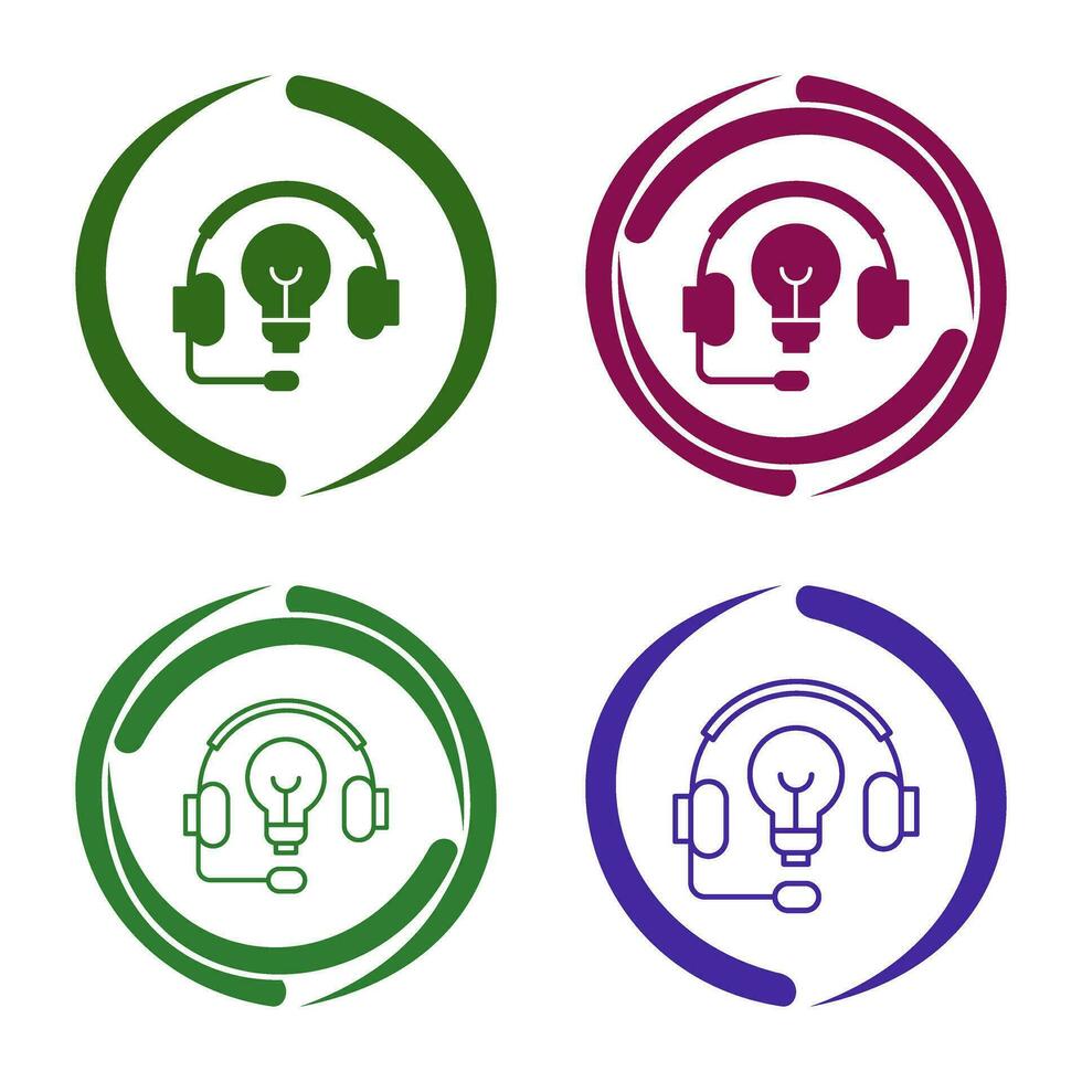 Headphones Vector Icon