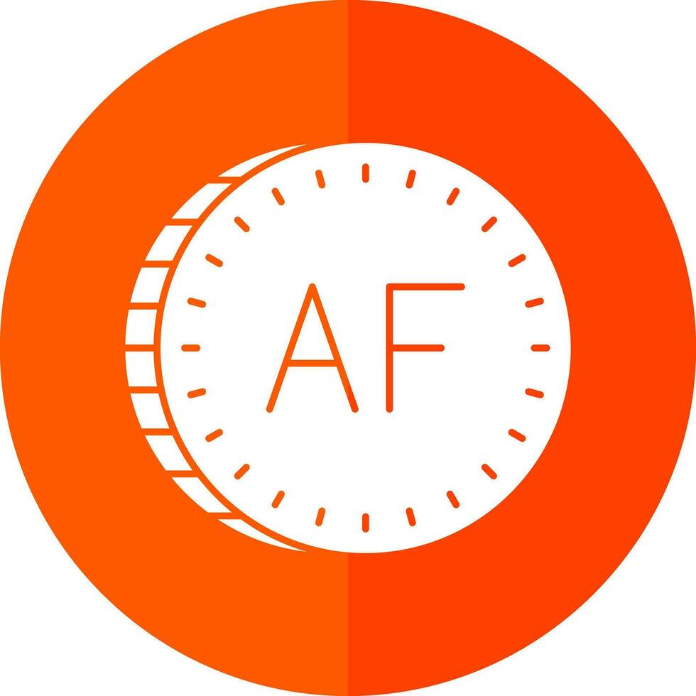 Afghani Vector Icon Design