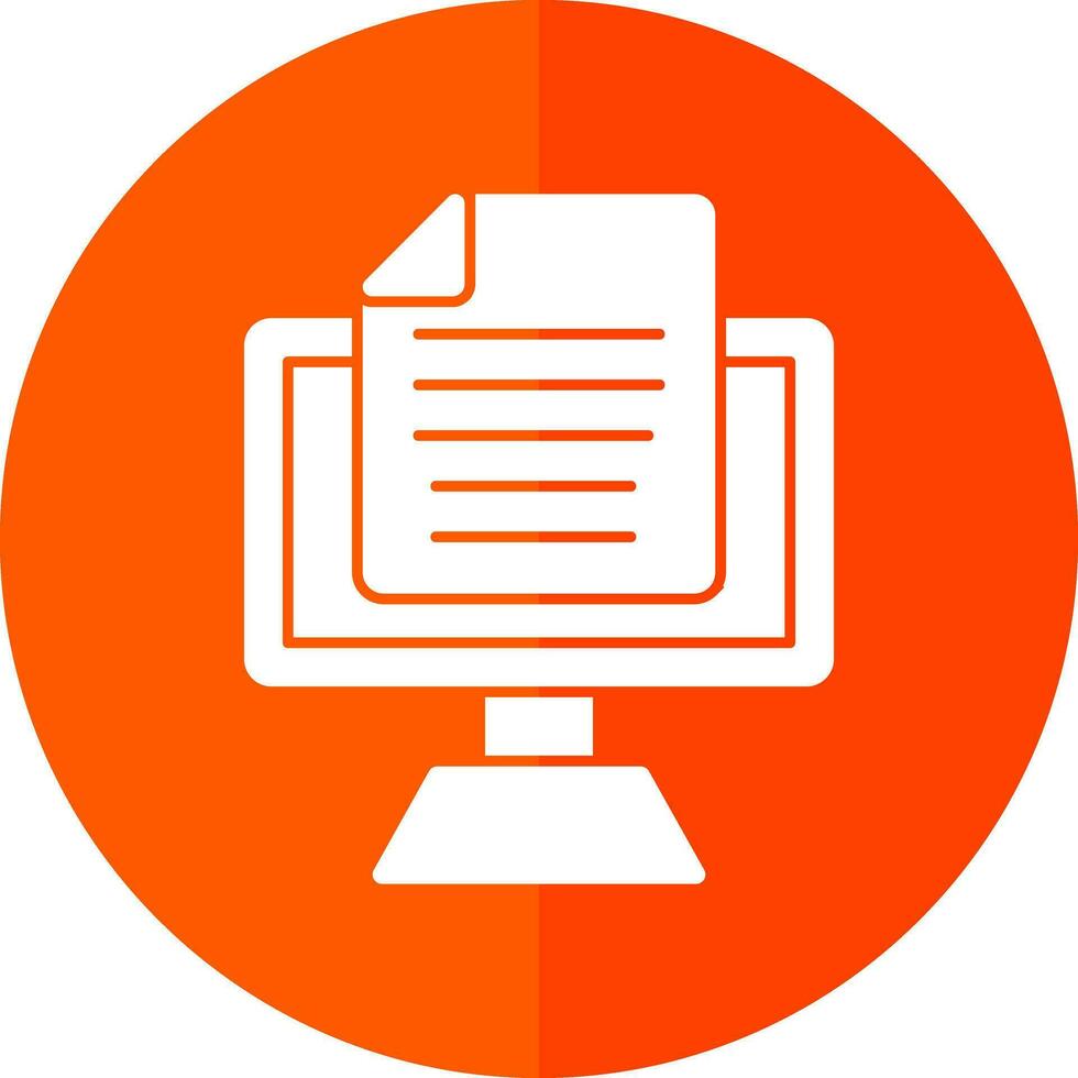 Blog Vector Icon Design