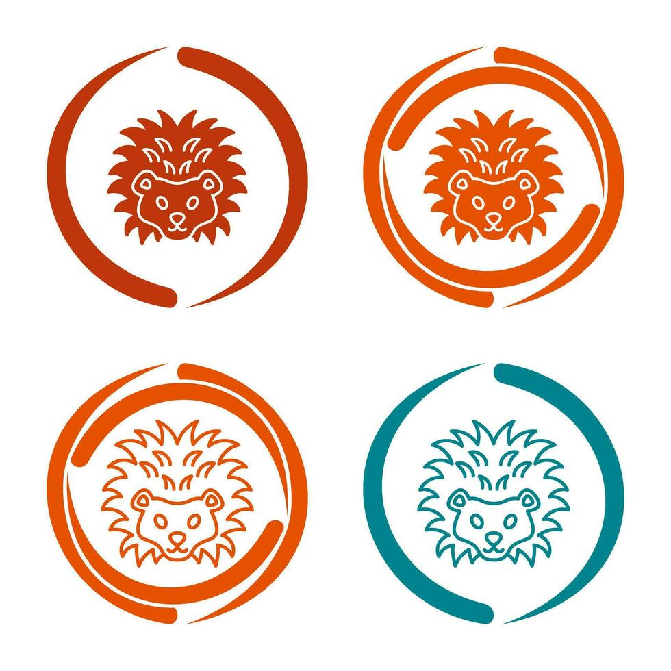Hedgehog Vector Icon