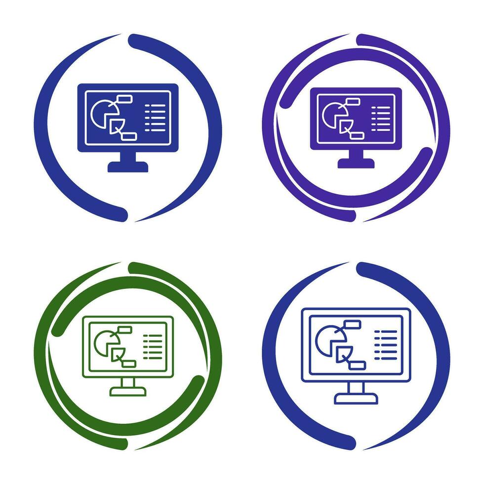 Pie Chart Vector Icon