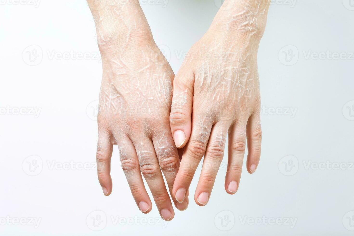 Skin diseases-allergies, psoriasis, eczema, dermatitis, Symptoms of health issues and disease,Generative AI illustration photo