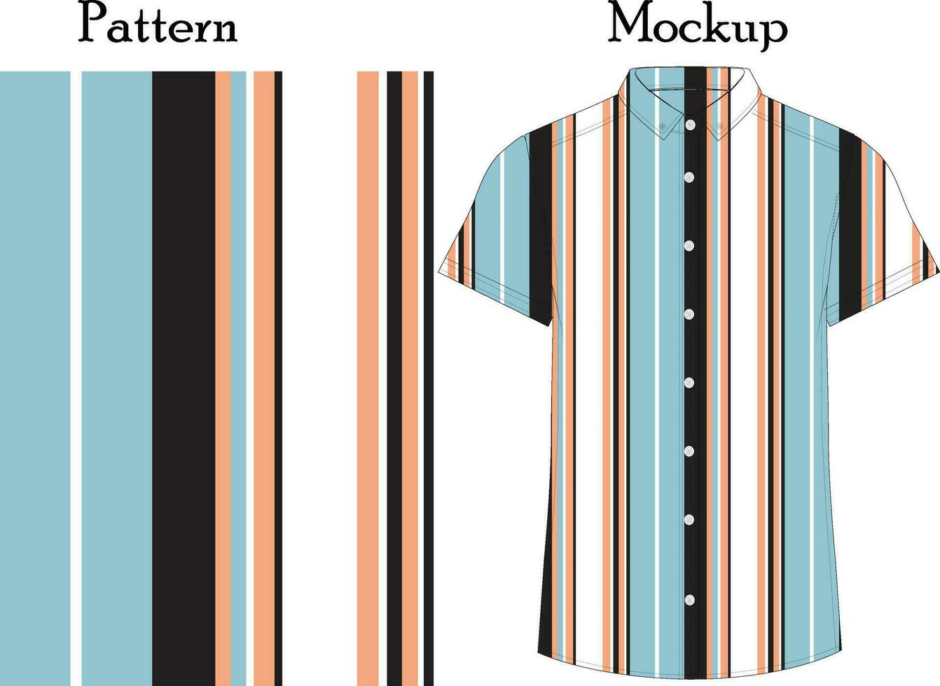 Abstract Pattern and mockup vector