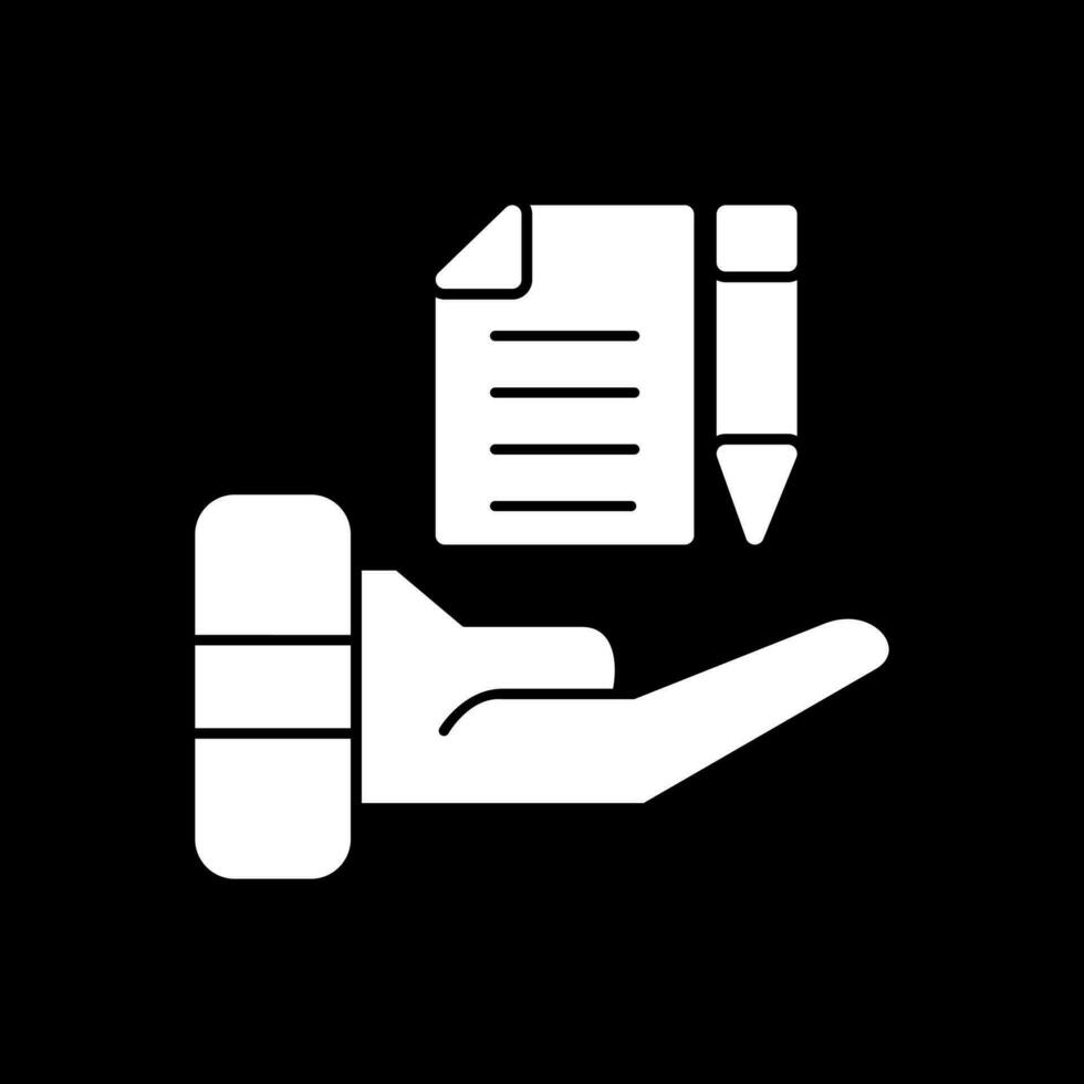 Contract Vector Icon Design