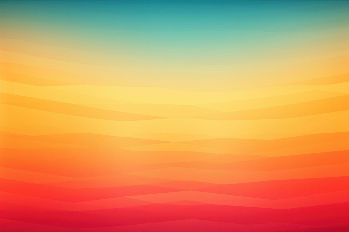 Retro Gradient Background - Nostalgic Color Blend for Artistic Design, AI Generated photo