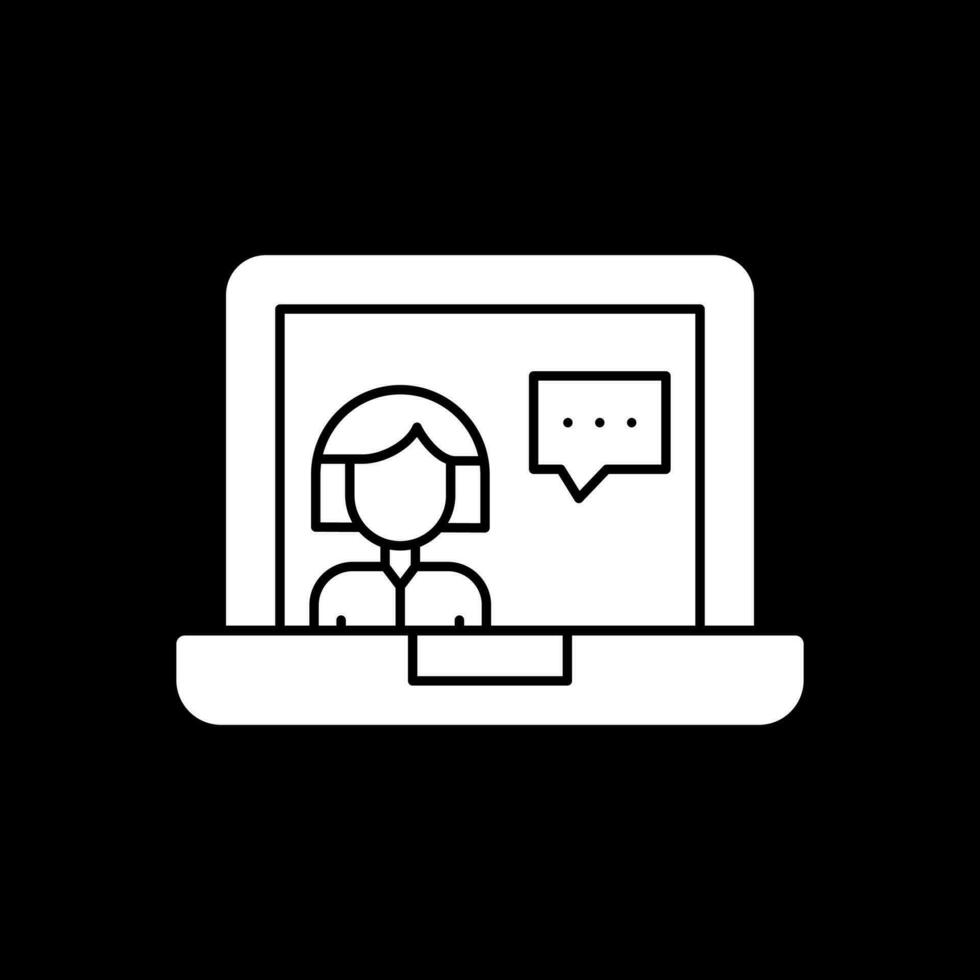 Webinar Vector Icon Design