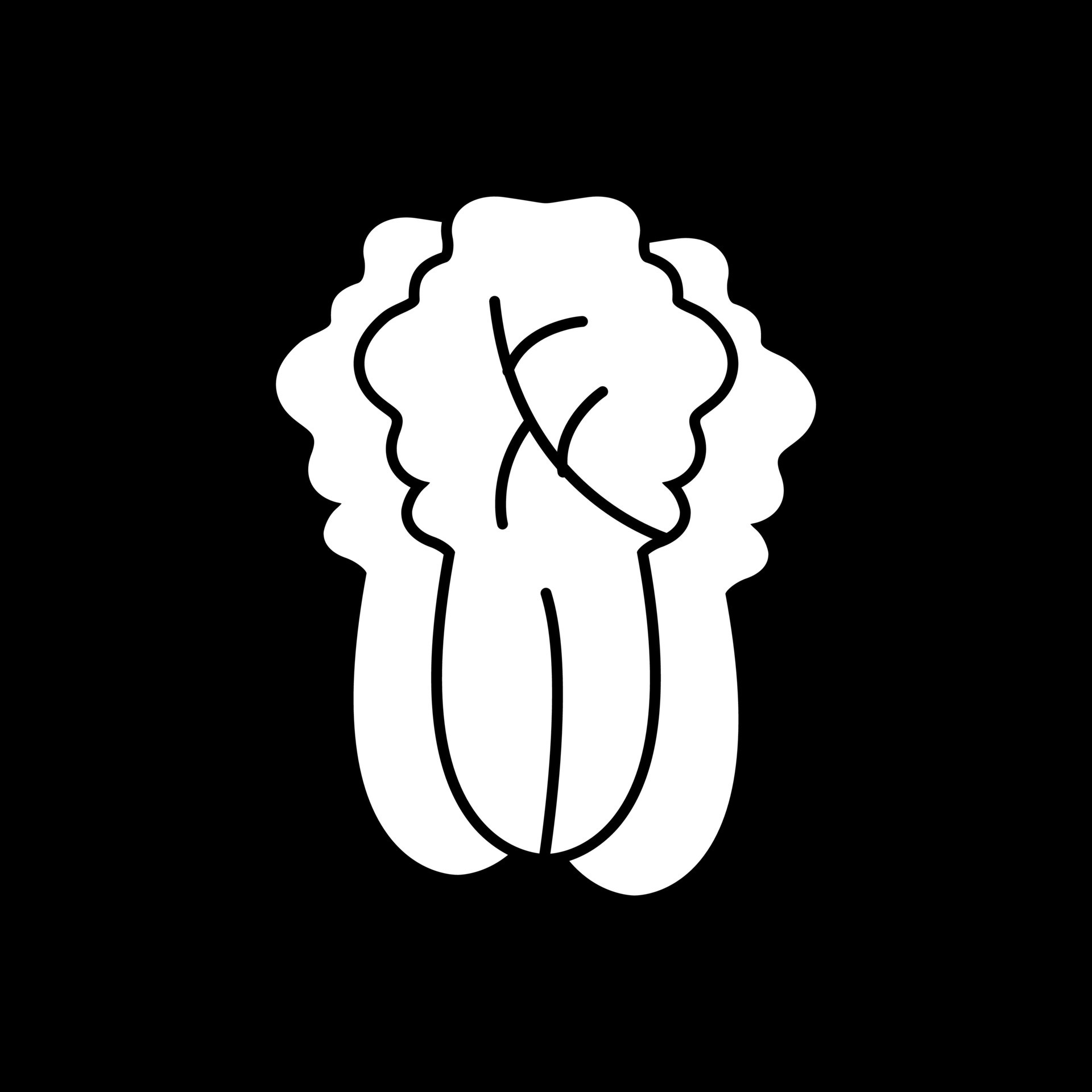 Napa Cabbage Vector Icon Design 29594926 Vector Art at Vecteezy