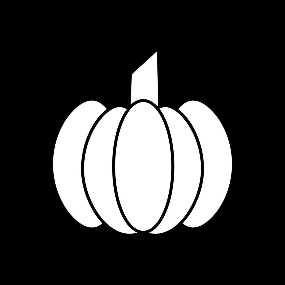 diseño de icono de vector de calabaza