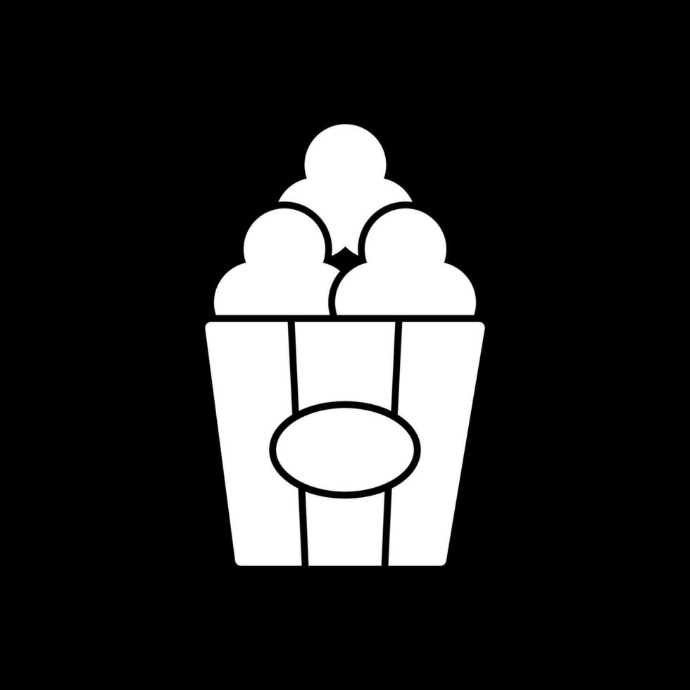 Popcorn  Vector Icon Design