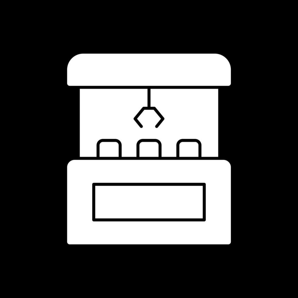 Claw Machine  Vector Icon Design