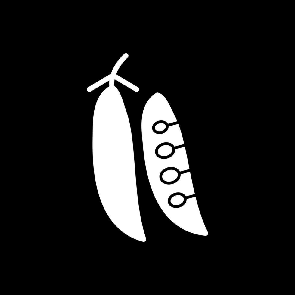 diseño de icono de vector de guisantes