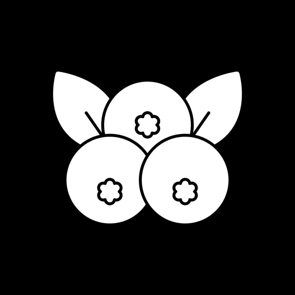 Blueberry Vector Icon Design