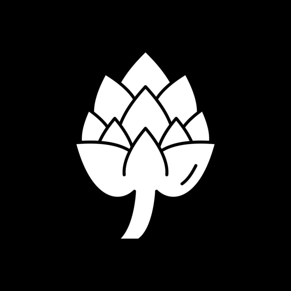 Artichoke Vector Icon Design