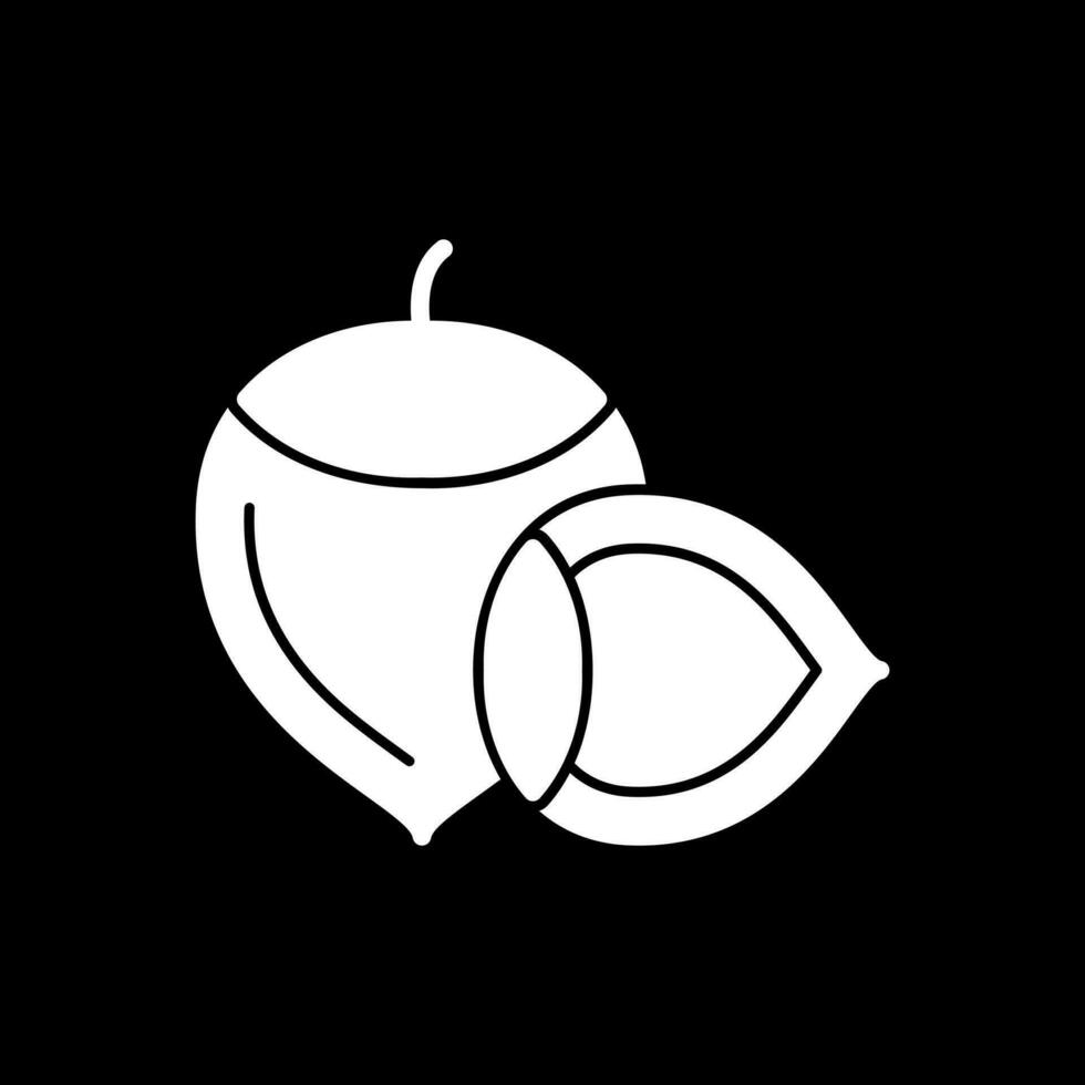 Hazelnut Vector Icon Design