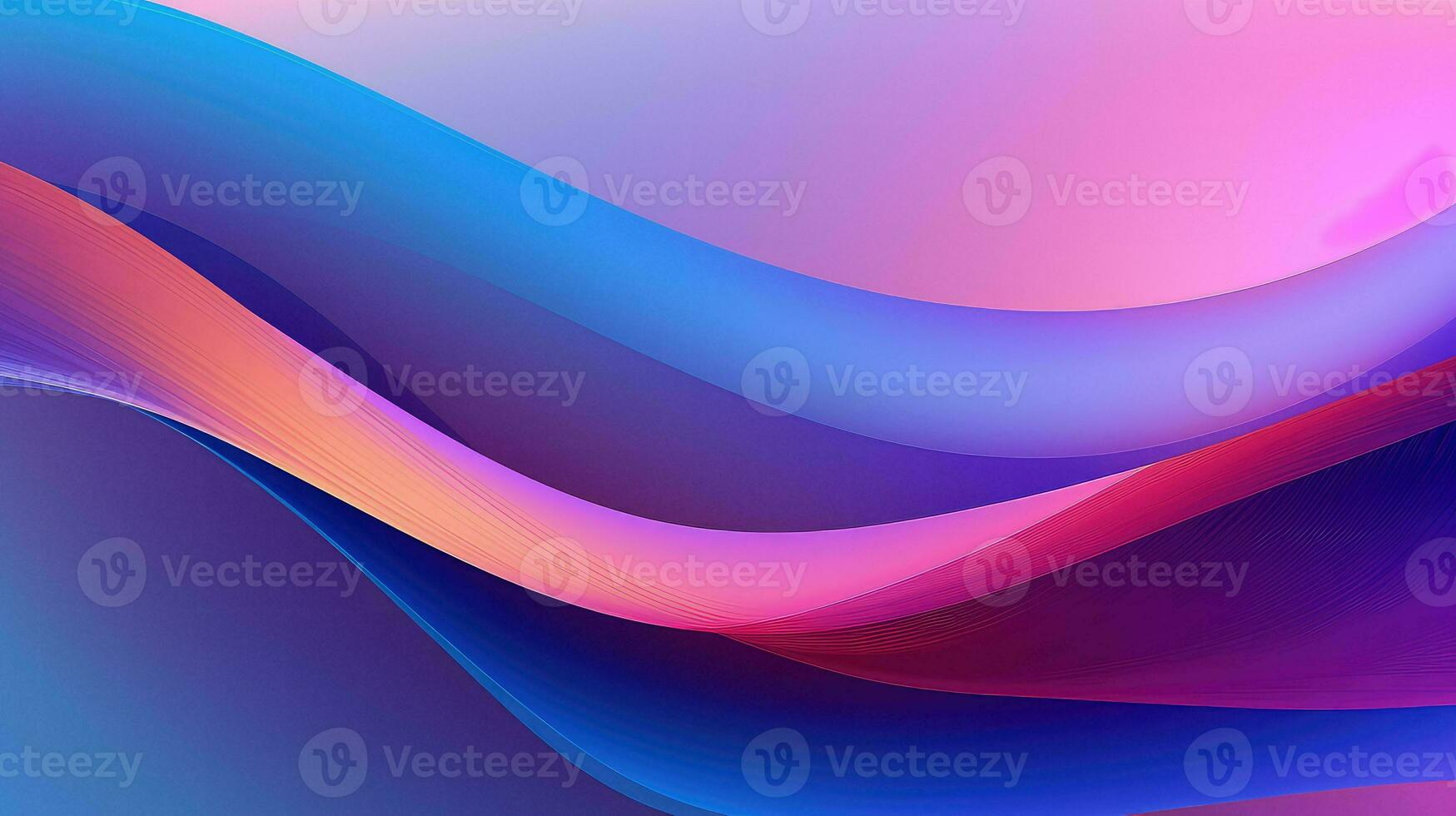 background gradient iridescent shape ai generated photo