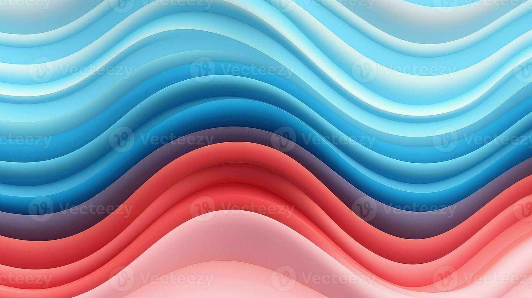 abstract wavy optical illusion ai generated photo