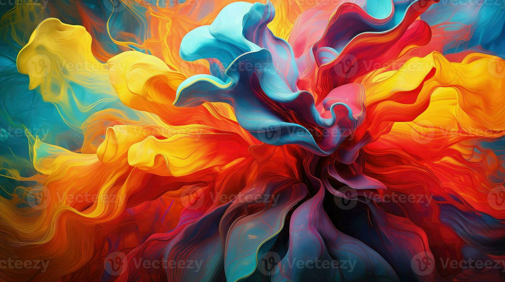 digital brain abstract human ai generated photo