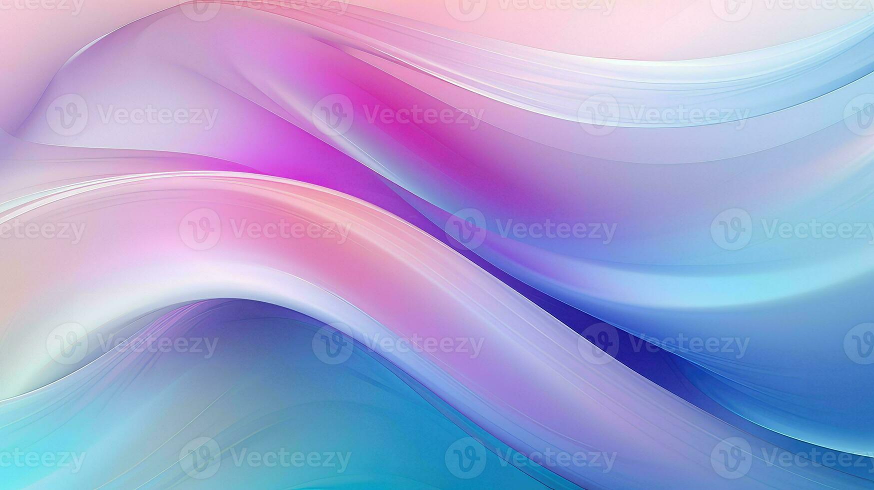 3d gradient iridescent shape ai generated photo