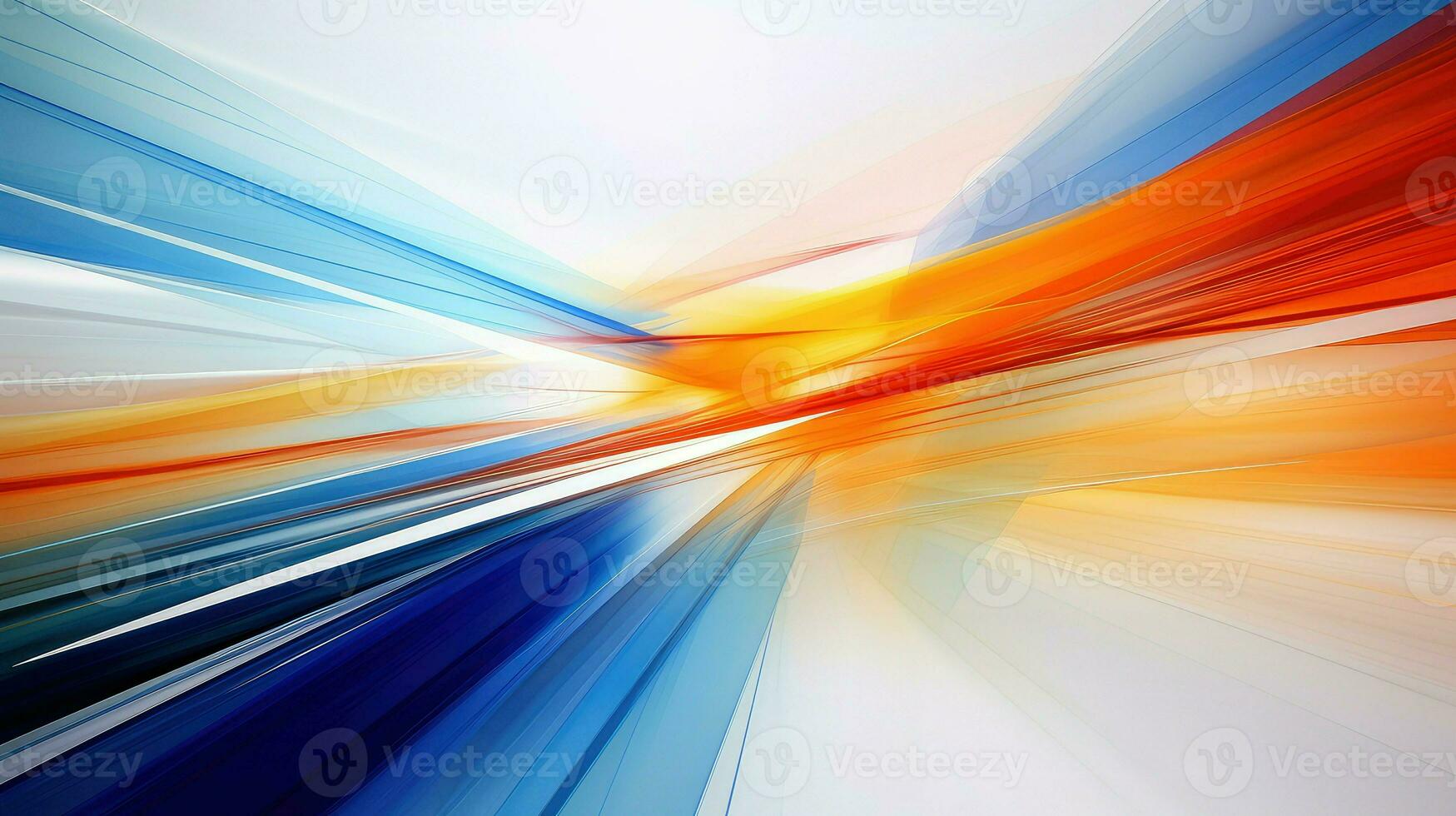 motion light speed lines ai generated photo