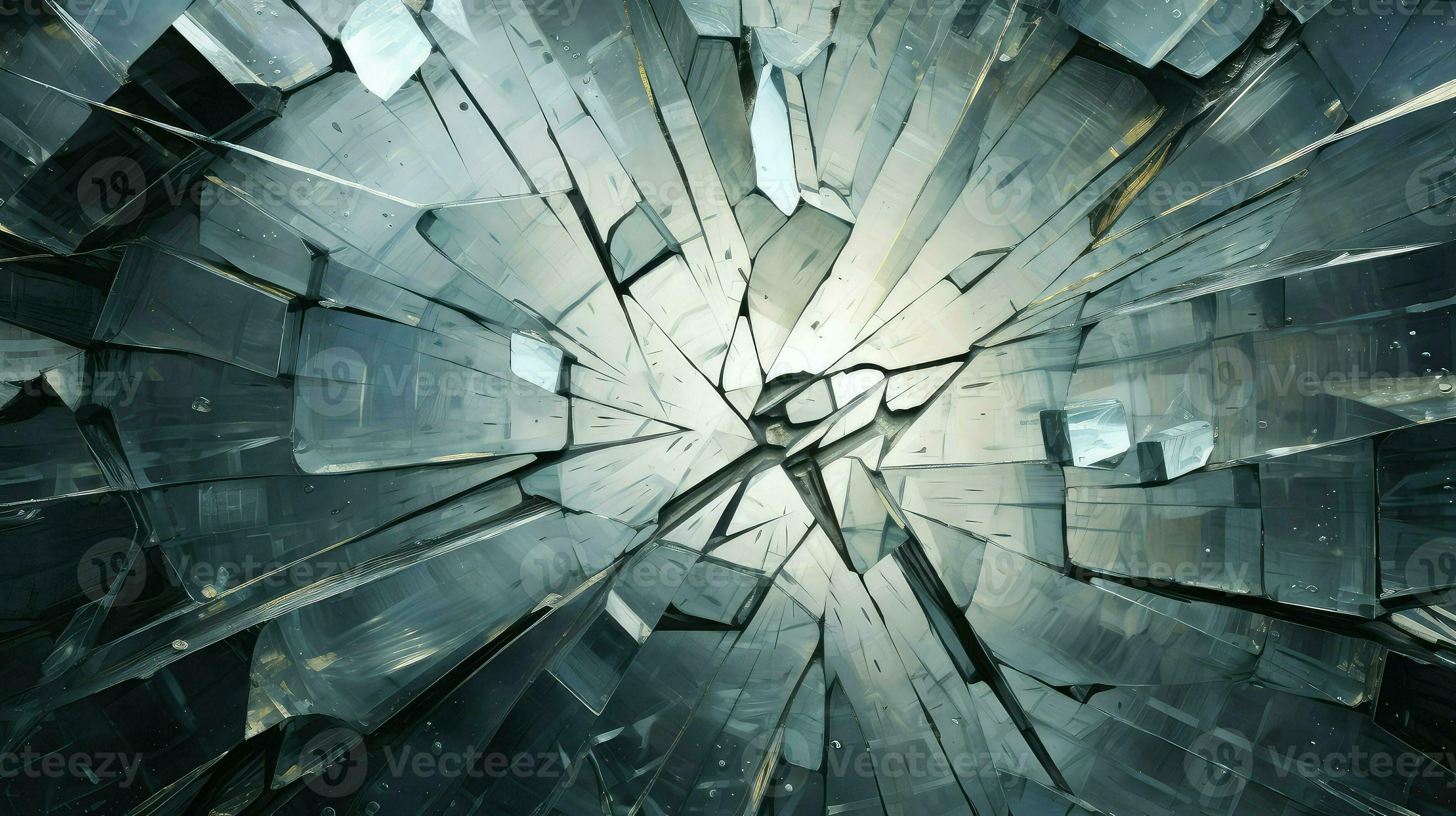 shatter scattered glass shatters ai generated 29596869 Stock Photo at