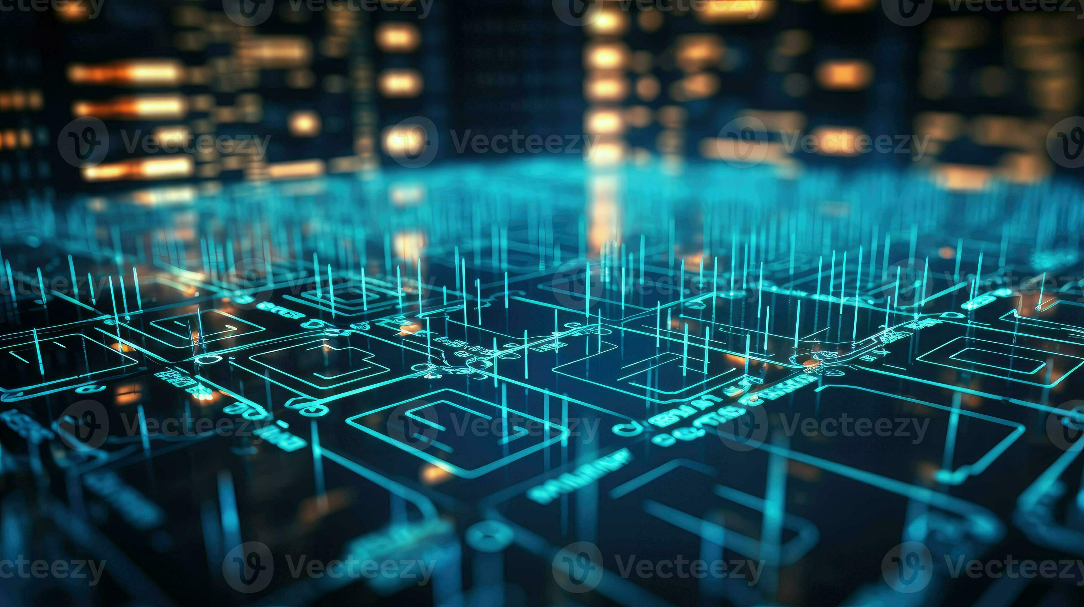 ai digital data flow ai generated 29597181 Stock Photo at Vecteezy