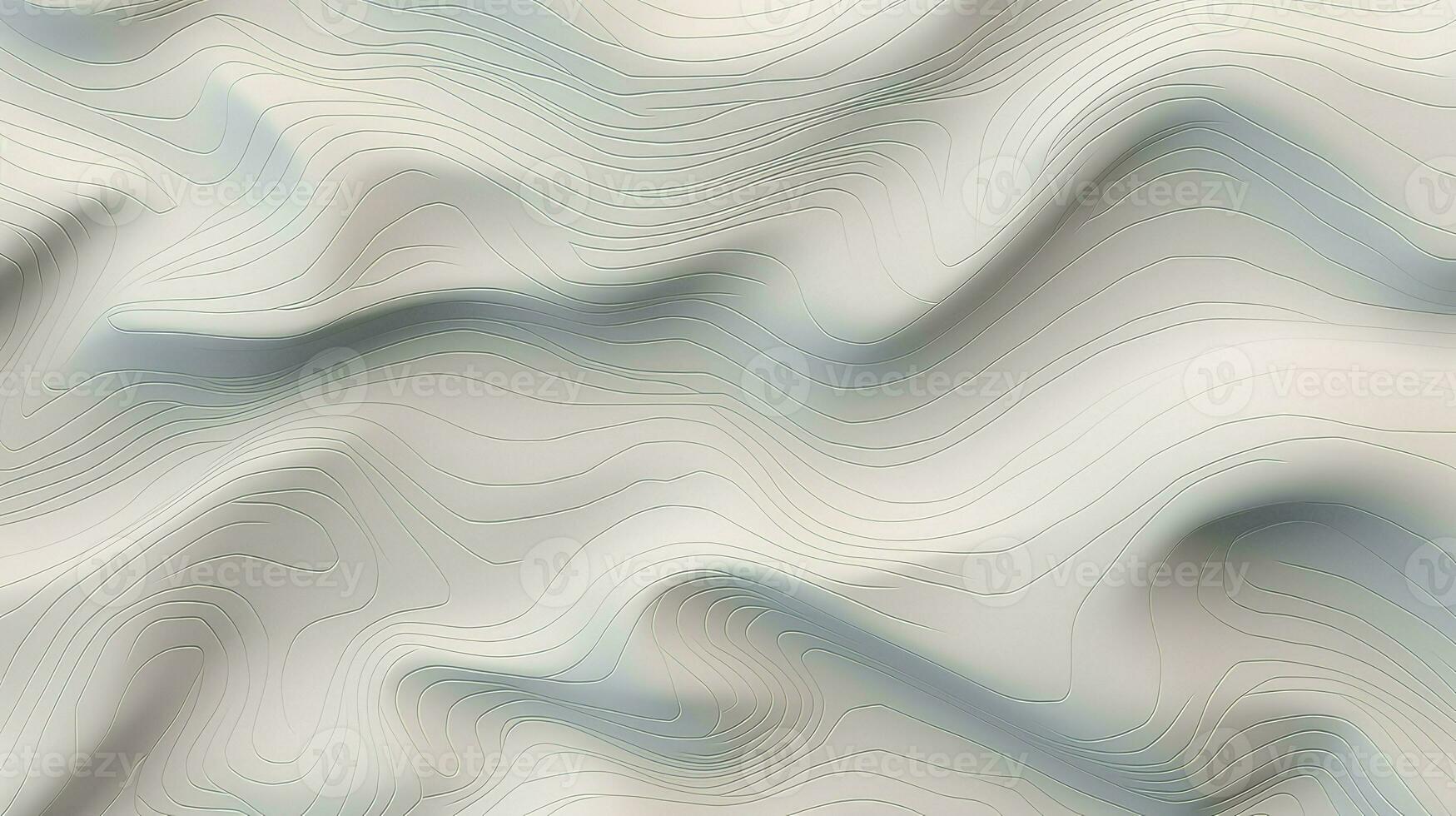 line terrain map contours ai generated photo