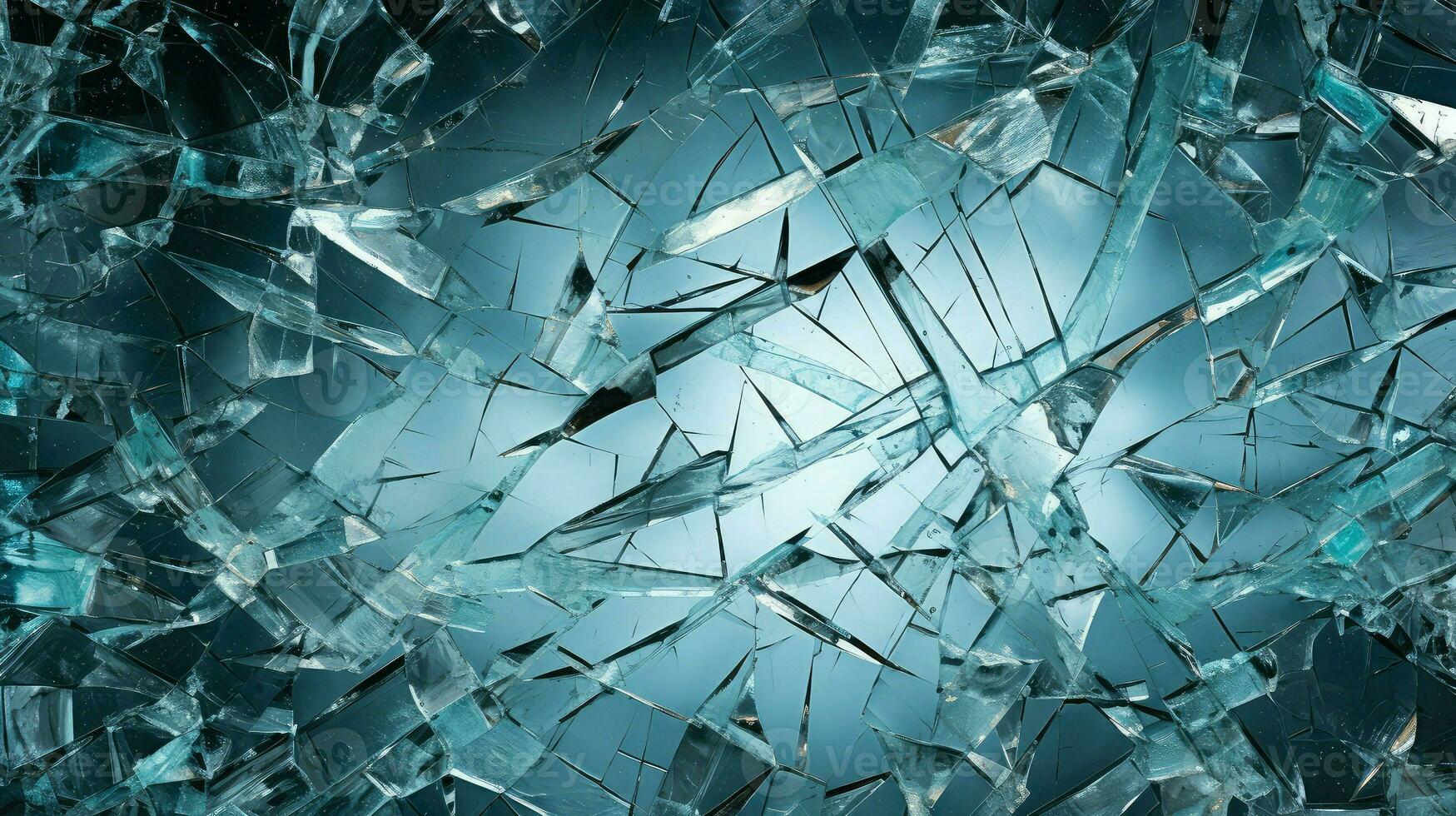 crack scattered glass shatters ai generated 29597237 Stock Photo at