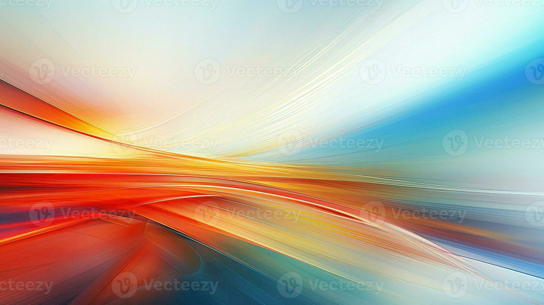 abstract light speed lines ai generated photo