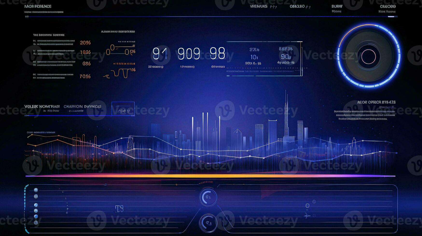 location route dashboard futuristic ai generated photo