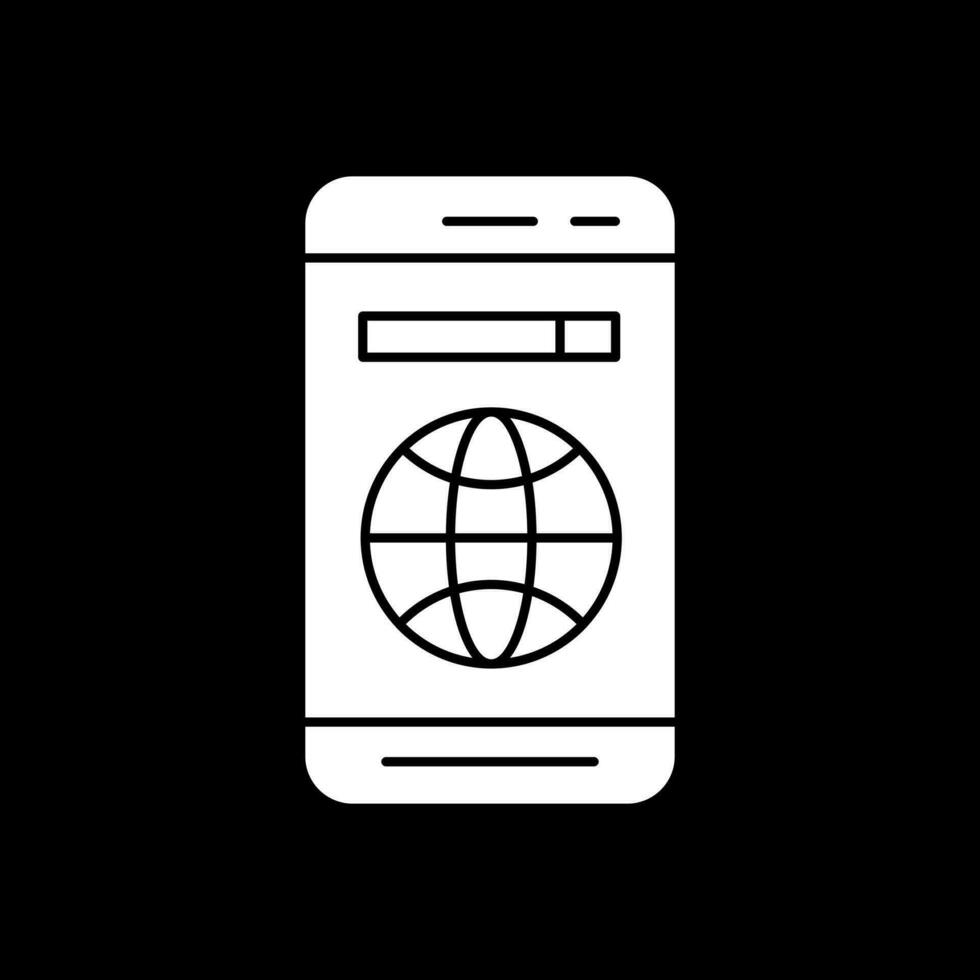 Mobile Web  Vector Icon Design