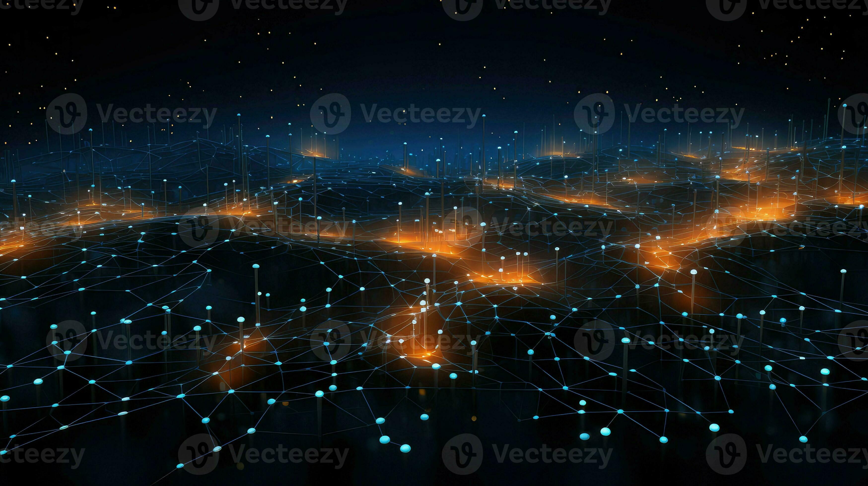 ai digital data flow ai generated 29597504 Stock Photo at Vecteezy