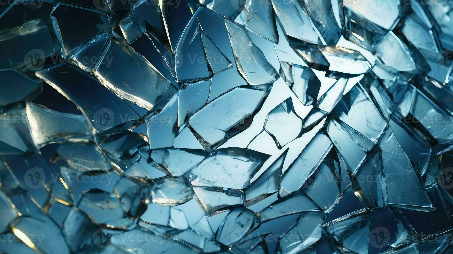 crack scattered glass shatters ai generated 29597614 Stock Photo at