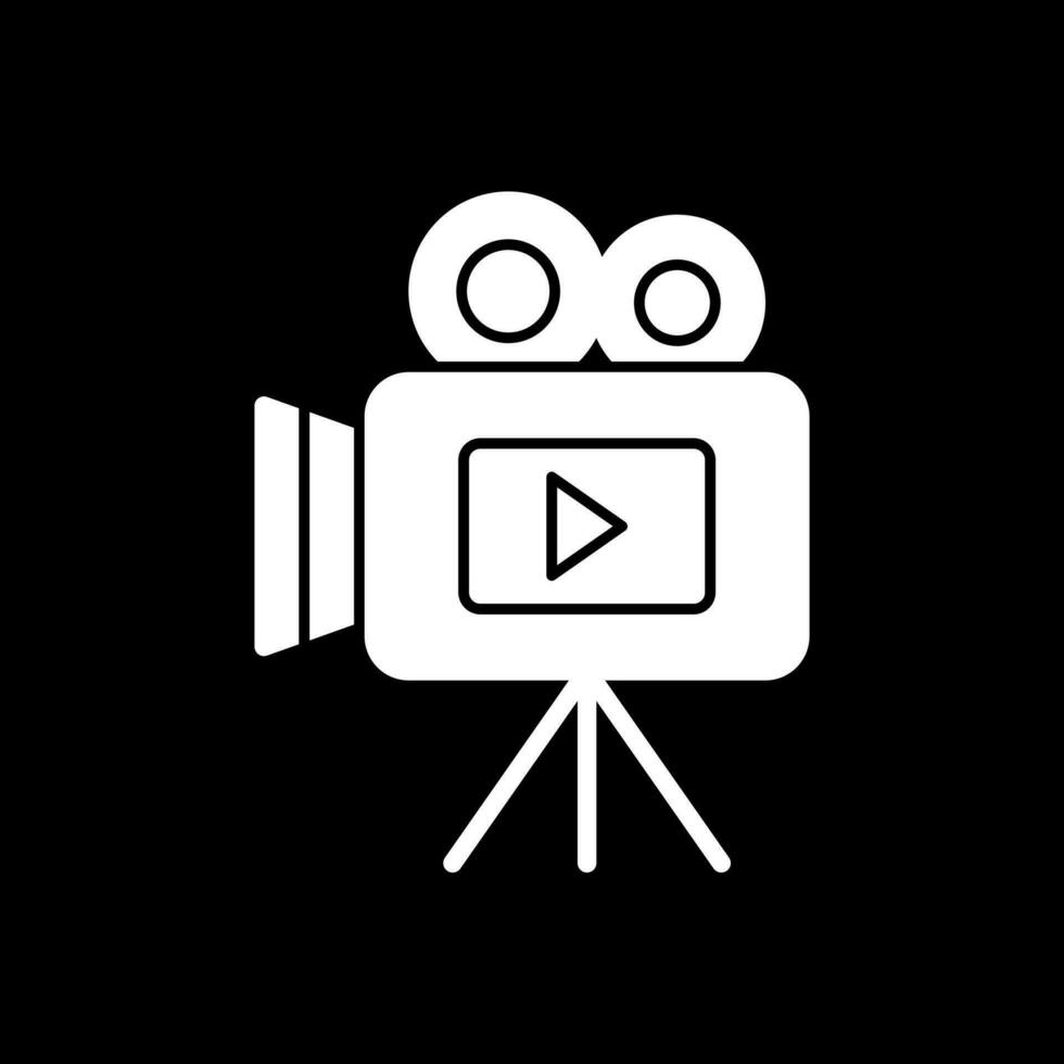 vídeo película vector icono diseño
