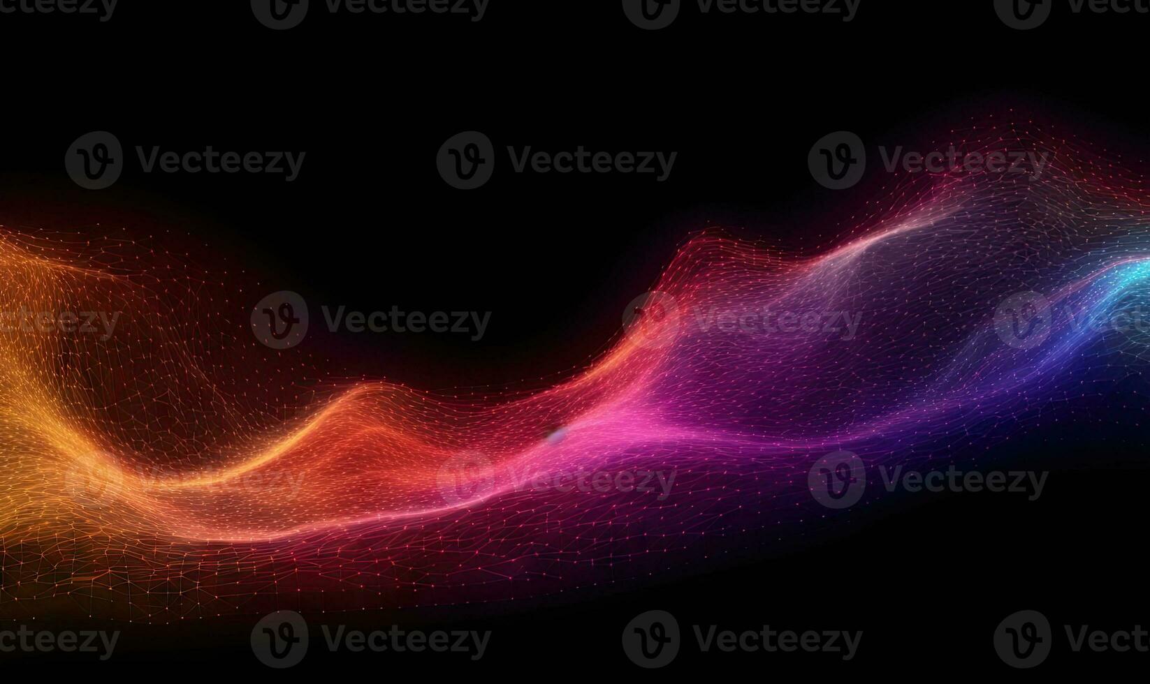 Abstract analysis visualization. Landing page a wallpaper. For banner, postcard, book illustration. Created with generative AI tools photo