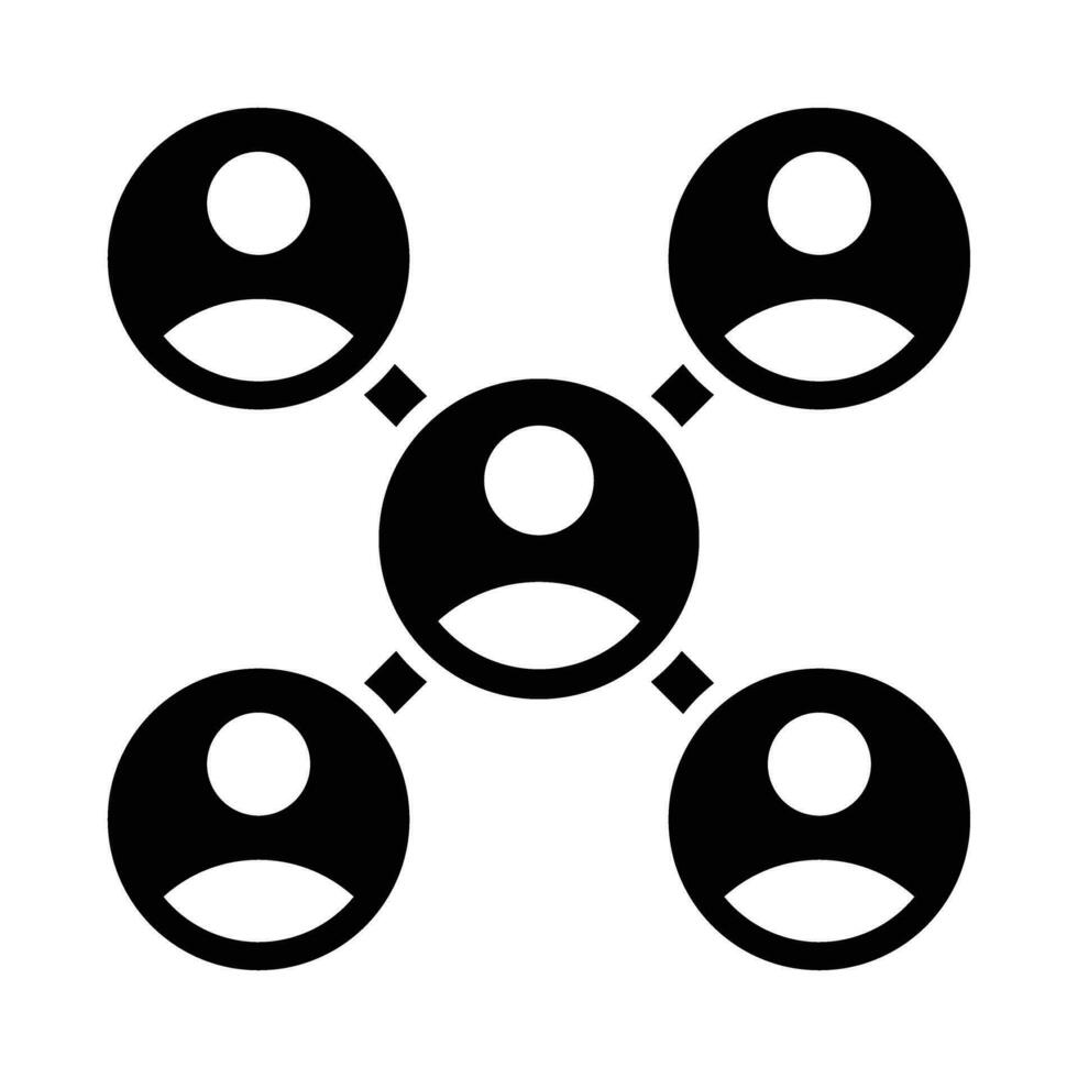 Connection Vector Glyph Icon For Personal And Commercial Use.