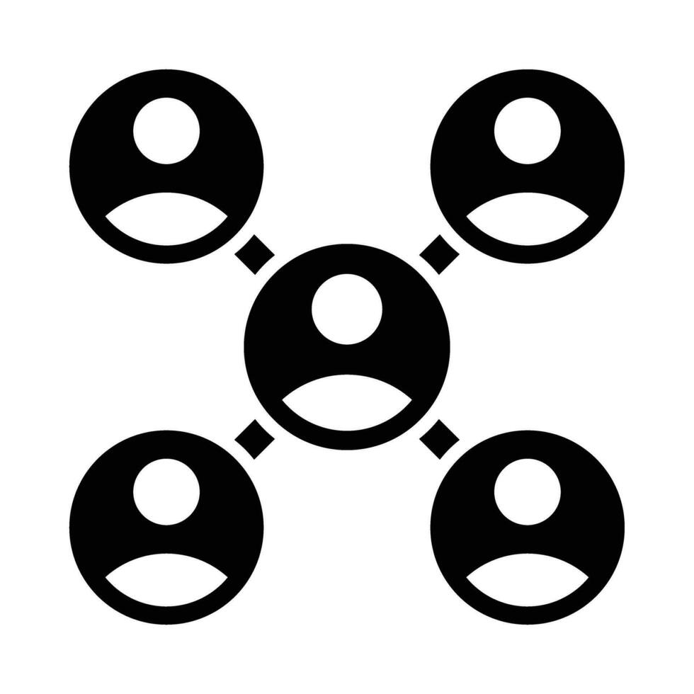 Connection Vector Glyph Icon For Personal And Commercial Use.