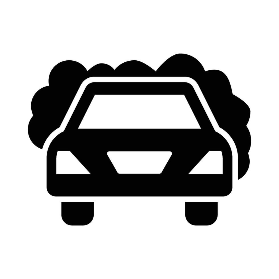 Car Wash Vector Glyph Icon For Personal And Commercial Use.