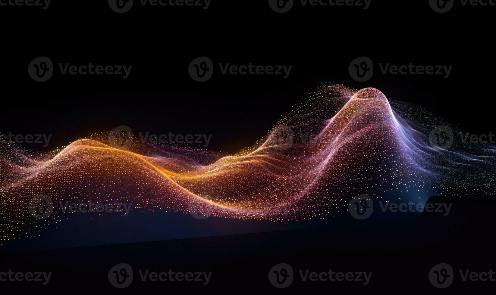 Abstract analysis visualization. Landing page a wallpaper. For banner, postcard, book illustration. Created with generative AI tools photo