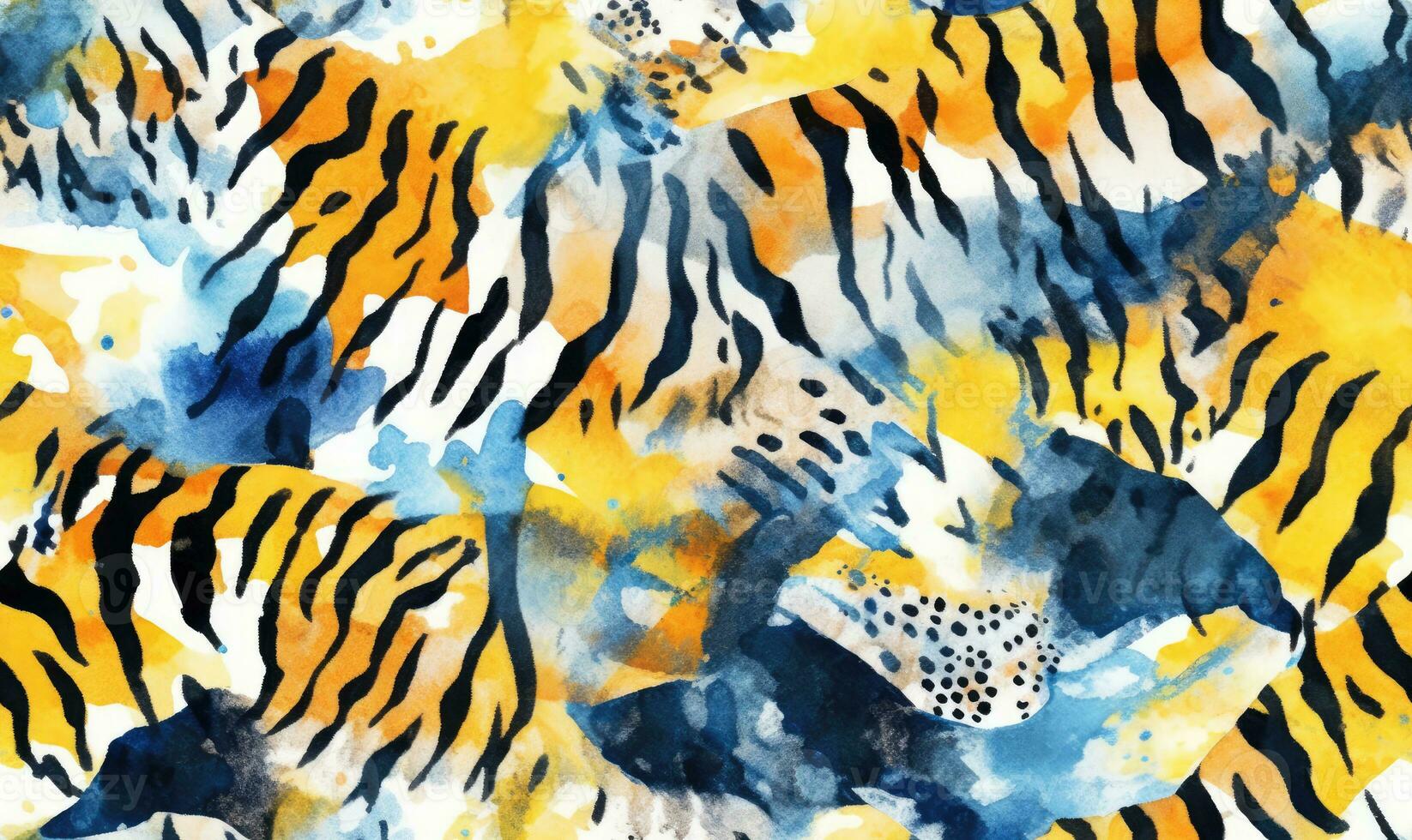 Animal skins seamless pattern. Animalistic abstract wallpaper. For fabric design. Created with generative AI tools photo