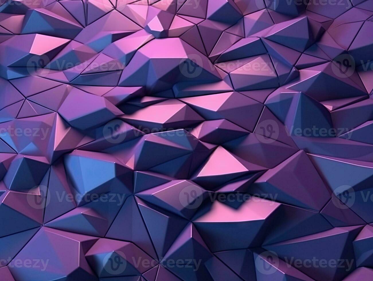 Geometric abstract featuring pattern.Polygonal wallpaper. For banner, postcard, book illustration. Created with generative AI tools photo