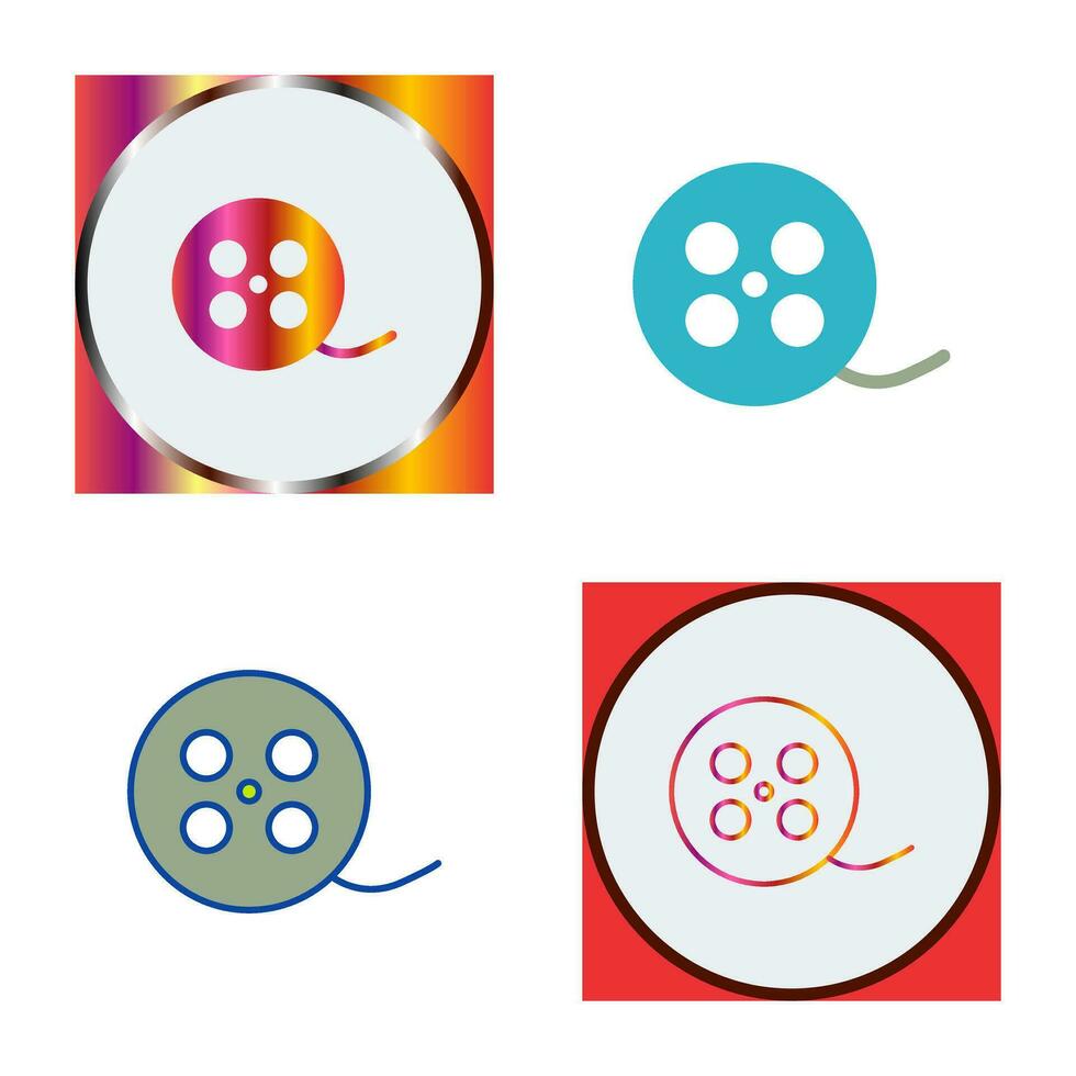 Reel Vector Icon