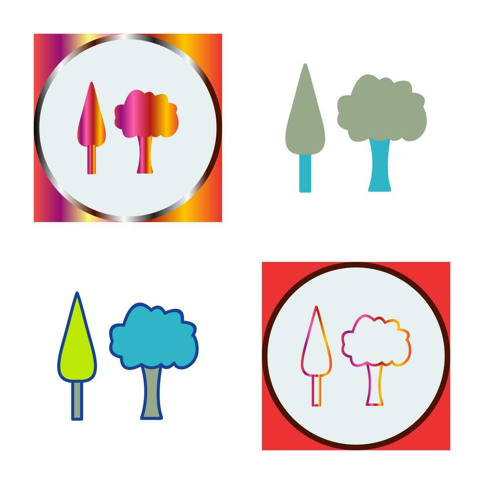 Trees Vector Icon