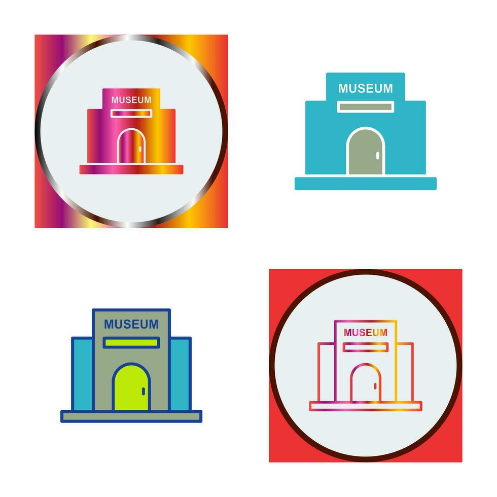 Museum Building Vector Icon