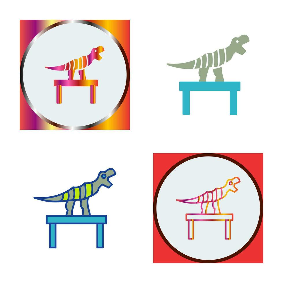 Bones Exhibit Vector Icon
