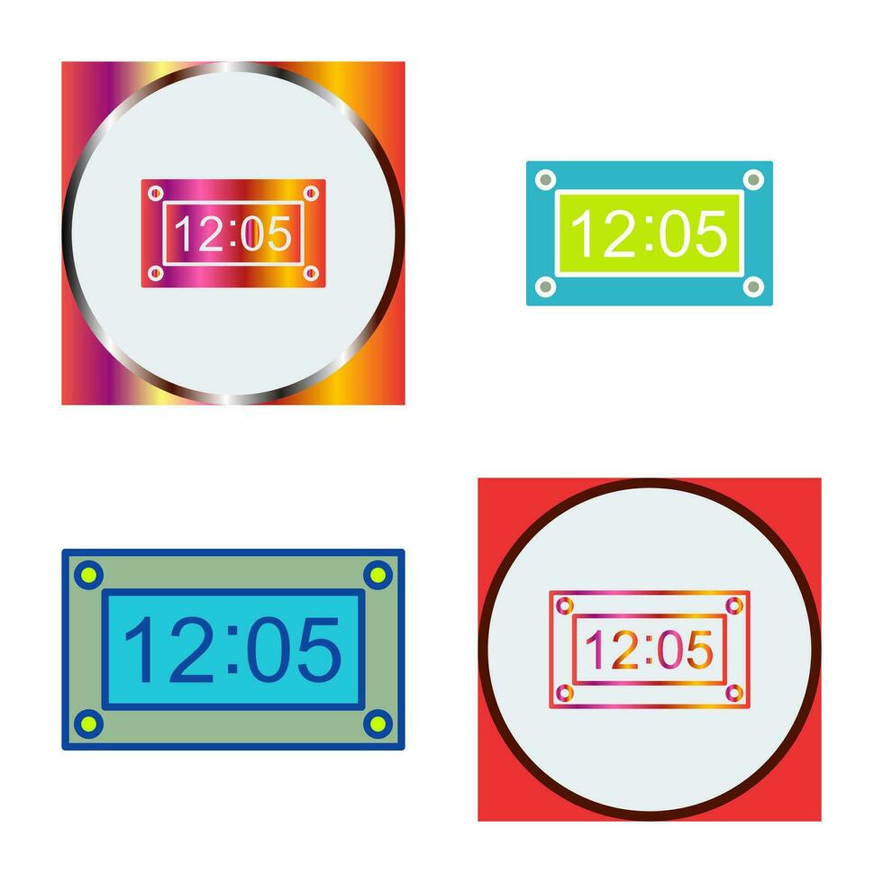 Unique Timer Vector Icon