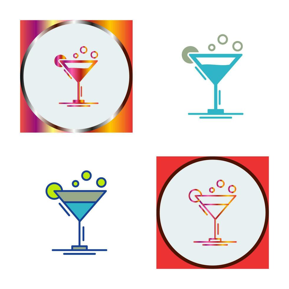 Cocktail Vector Icon