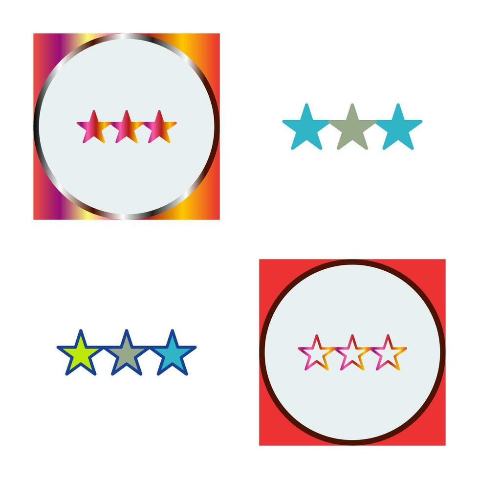 Stars Vector Icon